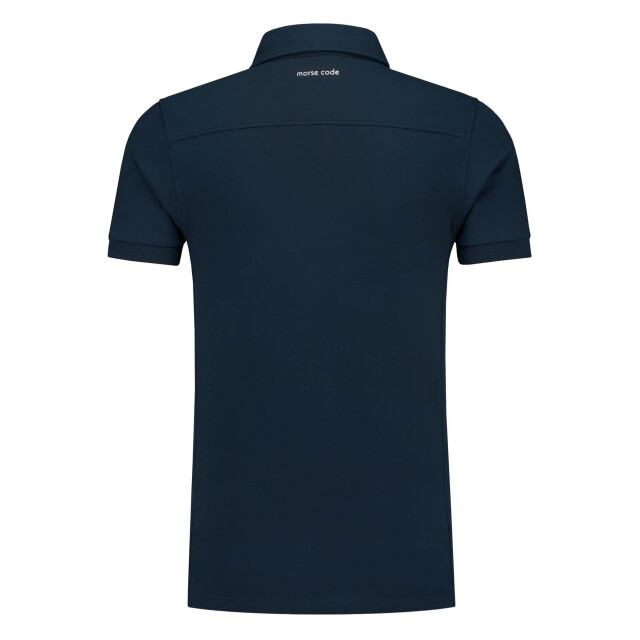 Morse code Alpha 1 pique polo met korte mouwen 099685-001-M large