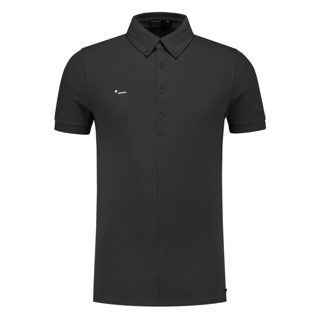 Morse code Alpha 1 pique polo met korte mouwen 099689-001-M large