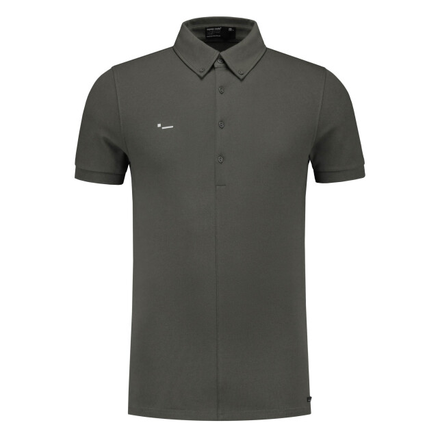 Morse code Alpha 1 pique polo met korte mouwen 099688-001-M large
