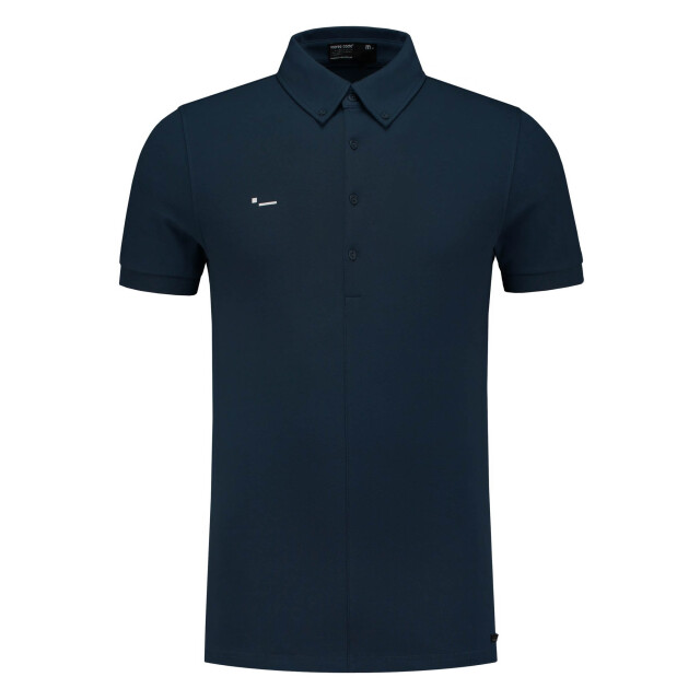 Morse code Alpha 1 pique polo met korte mouwen 099685-001-M large