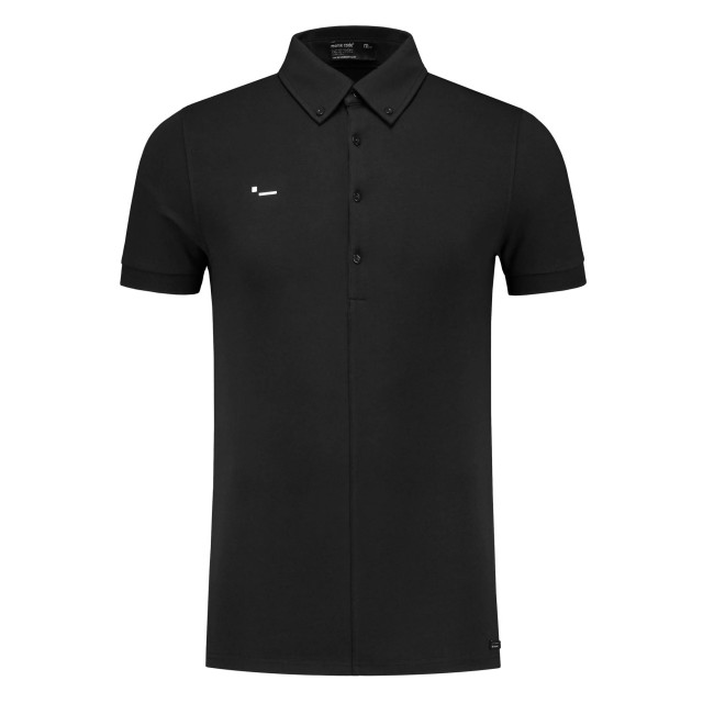 Morse code Alpha 1 jersey polo met korte mouwen 099698-001-XL large