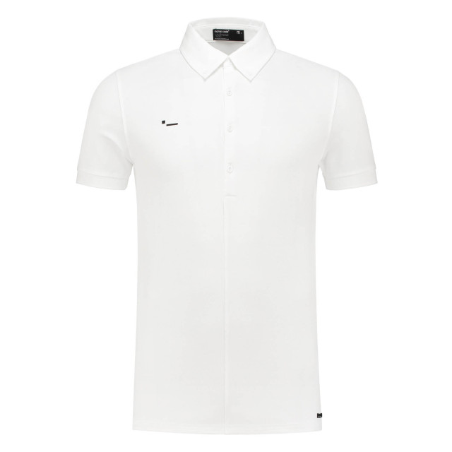 Morse code Alpha 1 jersey polo met korte mouwen 099703-001-M large