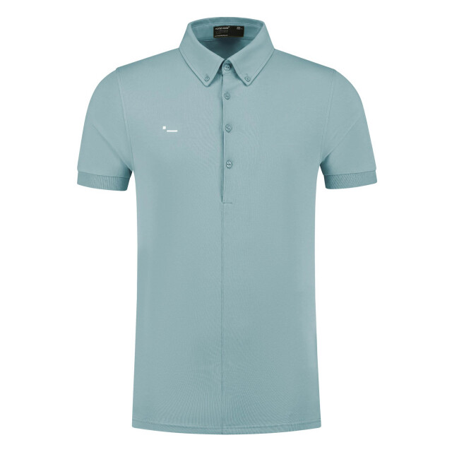 Morse code Alpha 1 jersey polo met korte mouwen 099704-001-M large
