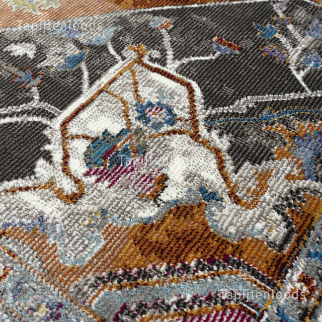 Muratap Picasso castana vintage vloerkleed terra / multi laagpolig- 2883963 large