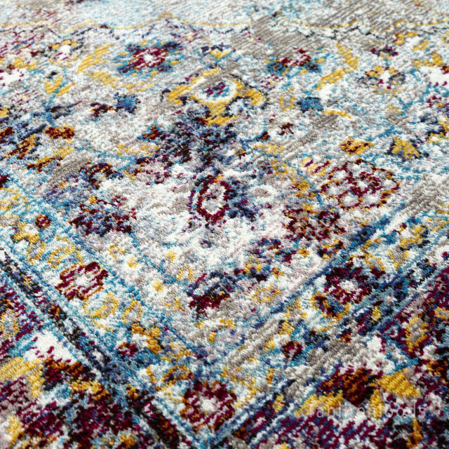 Muratap Picasso keshan vintage vloerkleed multi / beige laagpolig- 400x500 3060969 large