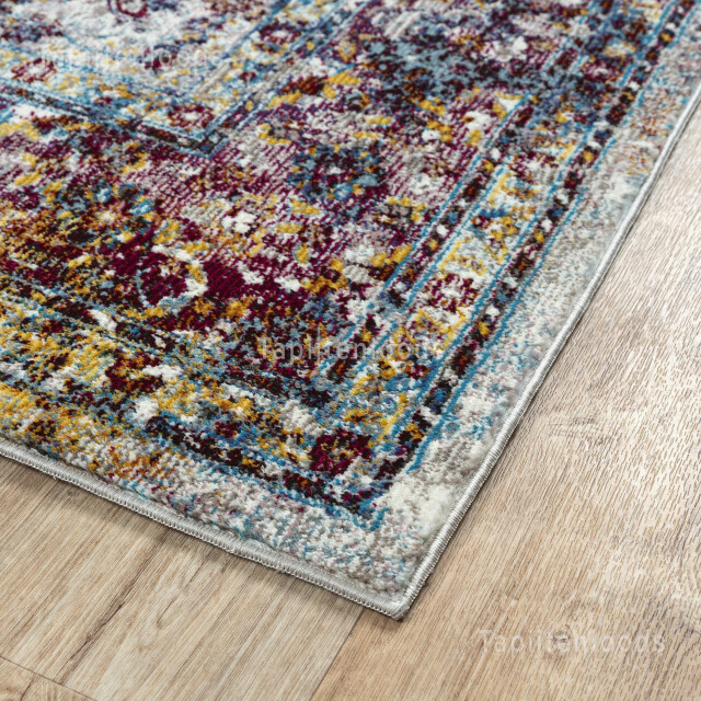 Muratap Picasso keshan vintage vloerkleed multi / beige laagpolig- 400x500 3060969 large