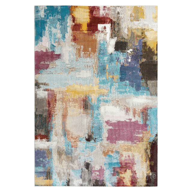 Muratap Picasso artisan vintage vloerkleed multi laagpolig- 200x290 cm 1130171 large