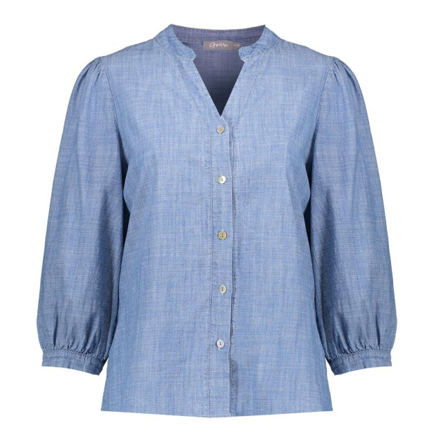 Geisha 53164-70 635 blouse chambray jeansblue 53164-70 635 large