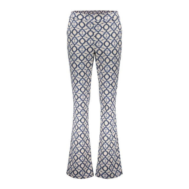 Geisha 51170-70 010 pants jaqcuard off-white/blue 51170-70 010 large