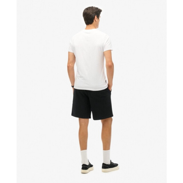 Superdry M7110427a jersey short 02a black heren short 02A Black/M7110427A Jersey Short large