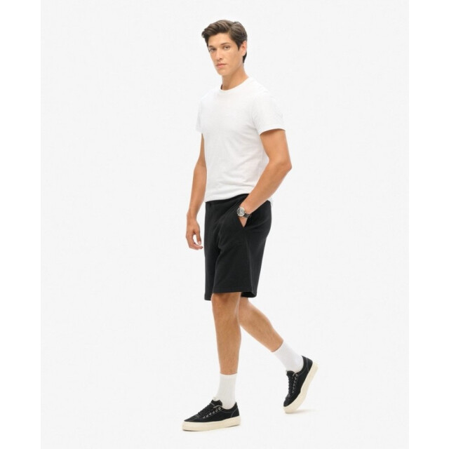 Superdry M7110427a jersey short 02a black heren short 02A Black/M7110427A Jersey Short large