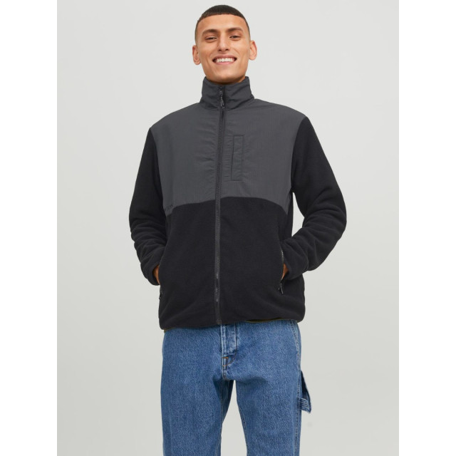 Jack & Jones Marvin fleece jacket 12250852-BLK-S large