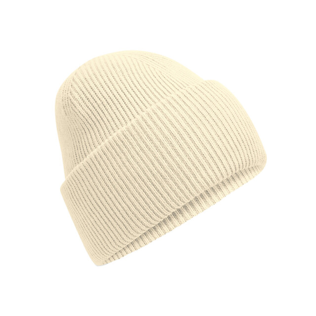 Beechfield Unisex classic engineered crown beanie voor volwassenen UTFK1803_vanilla large