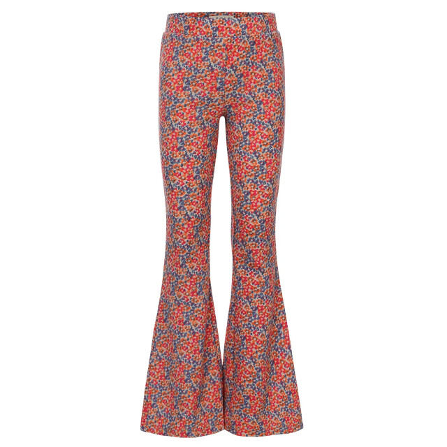 Looxs Revolution Flared krinkel pants summerflowers voor meisjes in de kleur 2511-7609-953 large