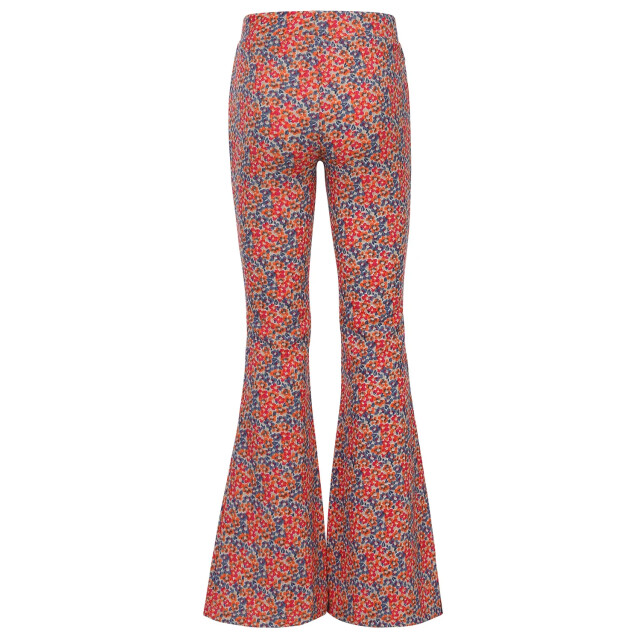 Looxs Revolution Flared krinkel pants summerflowers voor meisjes in de kleur 2511-7609-953 large