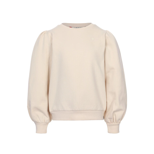 Looxs Revolution Sweater crème backprint  voor meisjes in de kleur 2511-7319-014 large