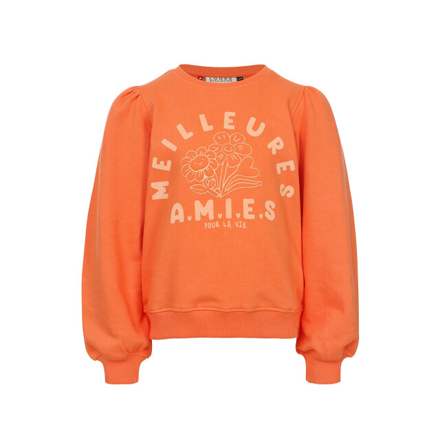 Looxs Revolution Zomer sweater meisjes - 2511-7318-259-Tangerine large