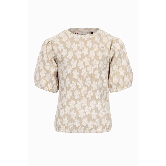 Looxs Revolution Zomer top meisjes jaquard bloemen - 2511-7107-952-Flowerfield large