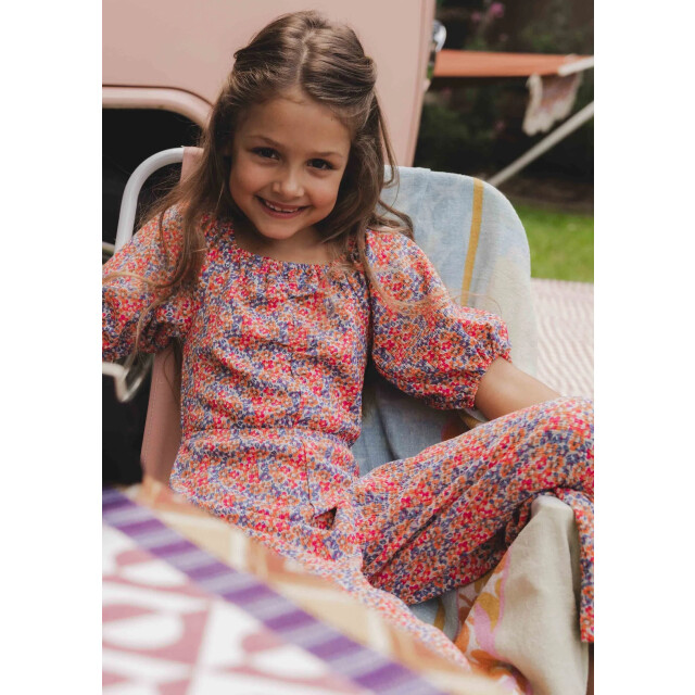 Looxs Revolution Jumpsuit summerflowers voor meisjes in de kleur 2511-7009-953 large