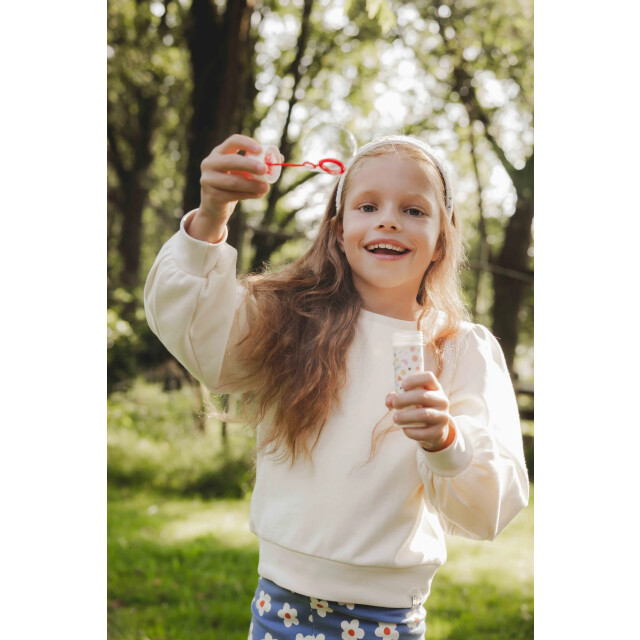 Looxs Revolution Sweater crème backprint  voor meisjes in de kleur 2511-7319-014 large