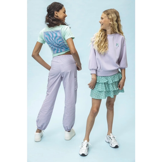 Looxs Revolution Baggy cargo parachute broek voor meisjes in de kleur 2511-5619-590 large