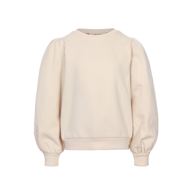 Looxs Revolution Sweater crème backprint  voor meisjes in de kleur 2511-7319-014 large