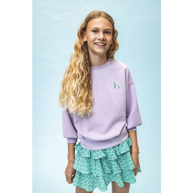 Looxs Revolution Super soft viscose sweater lila voor meisjes in de kleur 2511-5326-590 large