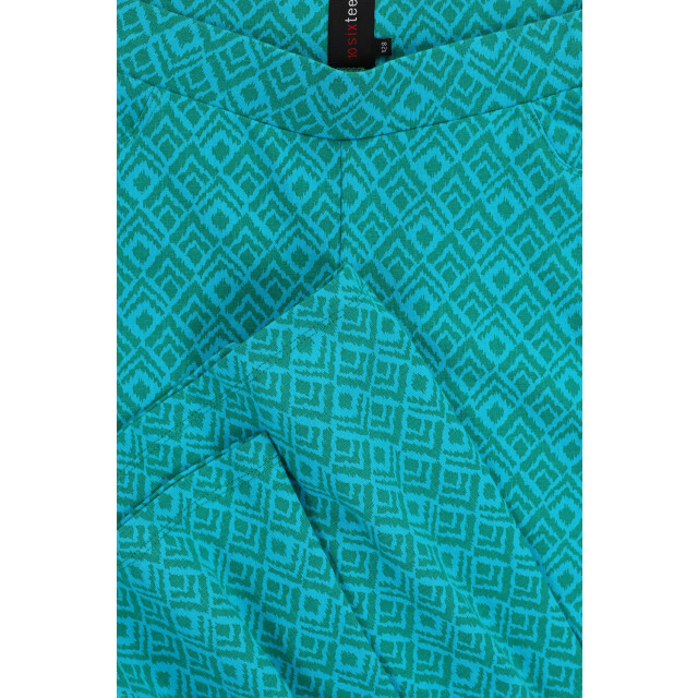 Looxs Revolution Zomer flair broek meisjes - 2511-5606-346-Green aztec large