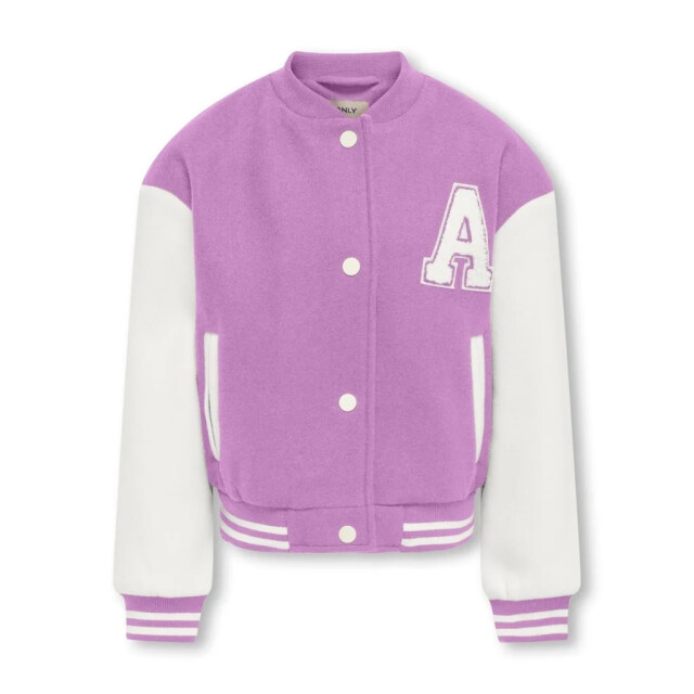 Only Zomer bomber jas meisjes violet kogsilja 15310959 - African Violet Clloud Dancer - Kogsilja large