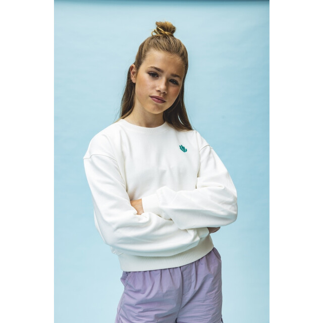 Looxs Revolution Sweater backprint voor meisjes in de kleur 2511-5307-001 large