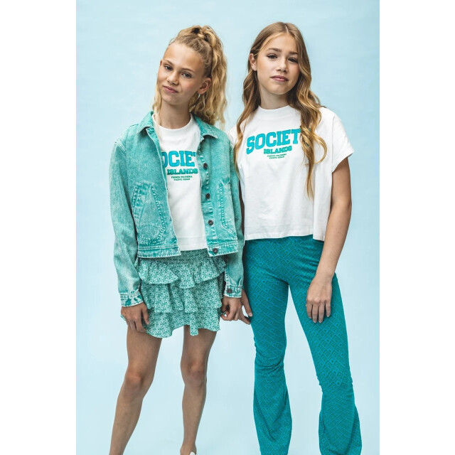 Looxs Revolution Zomer jasje meisjes - 2511-5212-314-Seaweed large