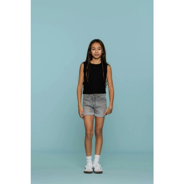 Geisha Zomer short meisjes jogg - 51005K-10 - 000805 - grey denim large