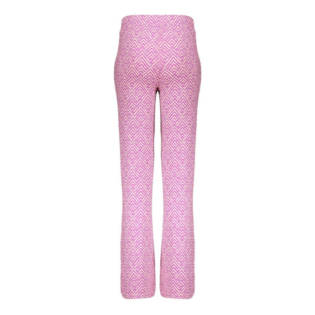 Geisha Zomer broek meisjes wide aop cassis / off white 51105K-60 - 000430 - Pr.10-25-1 cassis/off-white large