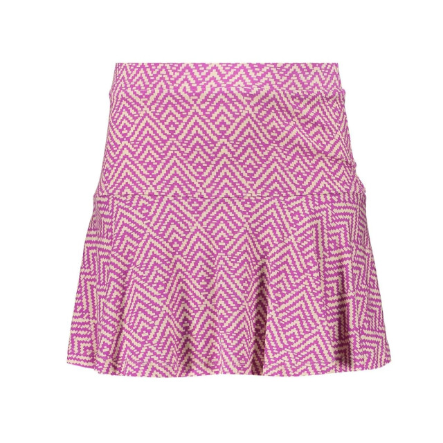 Geisha Zomer skort meisjes aop cassis / off white 56062K-60 - 000430 - Pr.10-25-1 cassis/off-white large