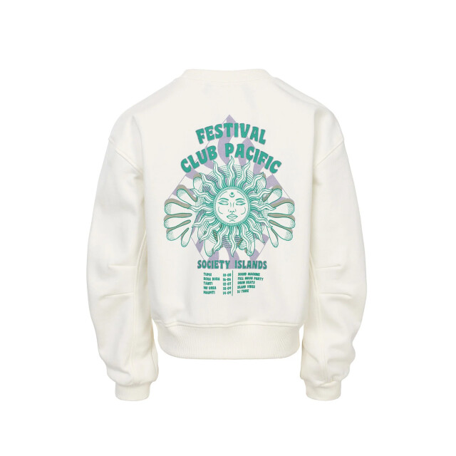 Looxs Revolution Sweater backprint voor meisjes in de kleur 2511-5307-001 large