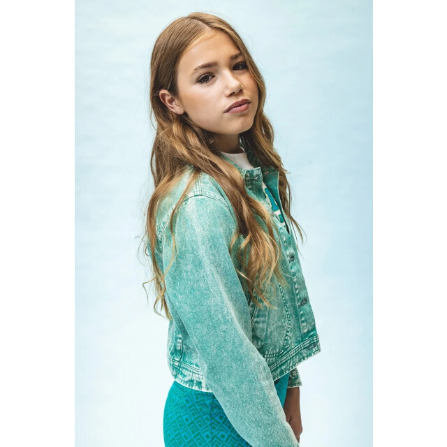 Looxs Revolution Zomer jasje meisjes - 2511-5212-314-Seaweed large
