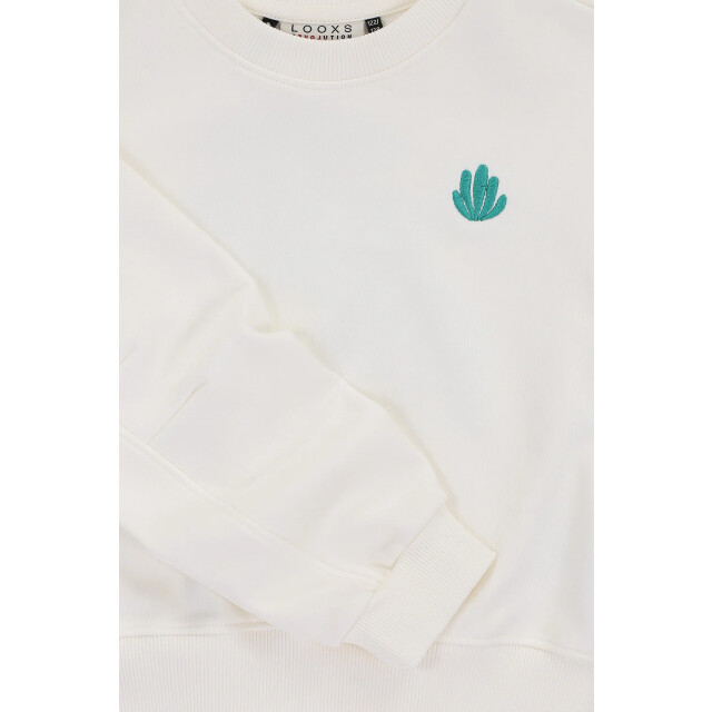 Looxs Revolution Sweater backprint voor meisjes in de kleur 2511-5307-001 large