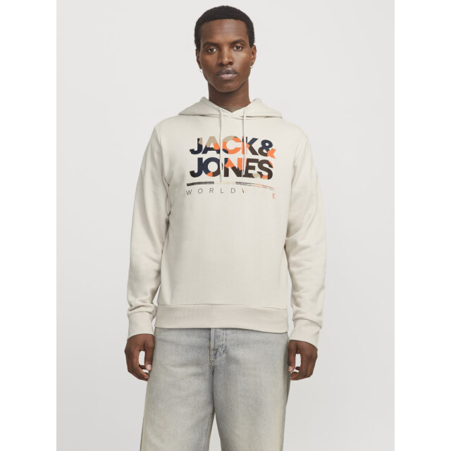Jack & Jones Luke sweat hood 12277619-MOO-M large