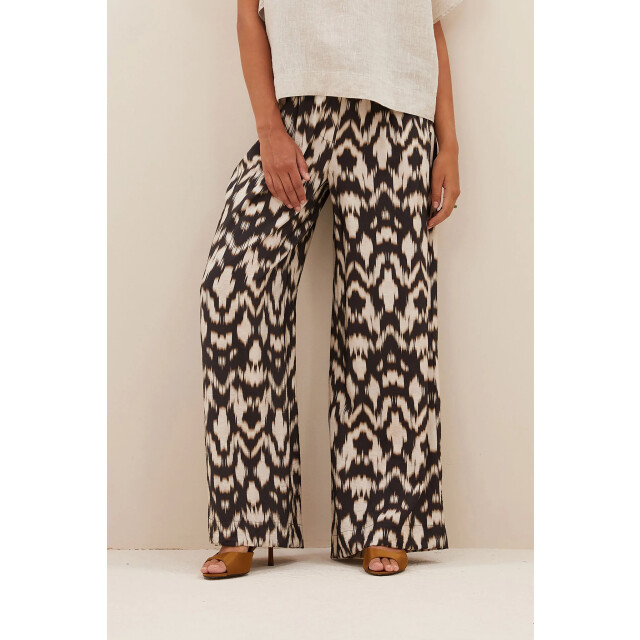 By-Bar Amsterdam 25118013 benji brown batik pants 25118013 benji brown batik pants large