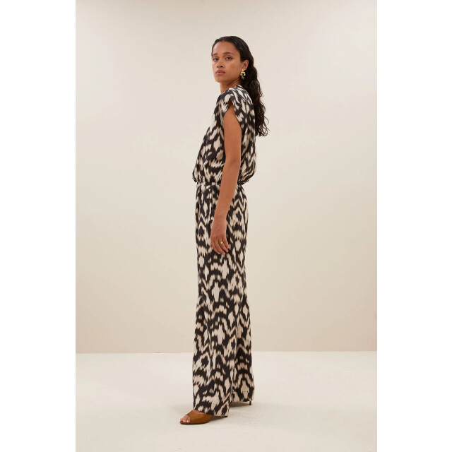 By-Bar Amsterdam 25118013 benji brown batik pants 25118013 benji brown batik pants large