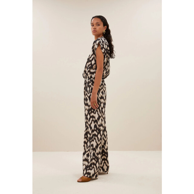 By-Bar Amsterdam 25112040 lode brown batik blouse 25112040 lode brown batik blouse large