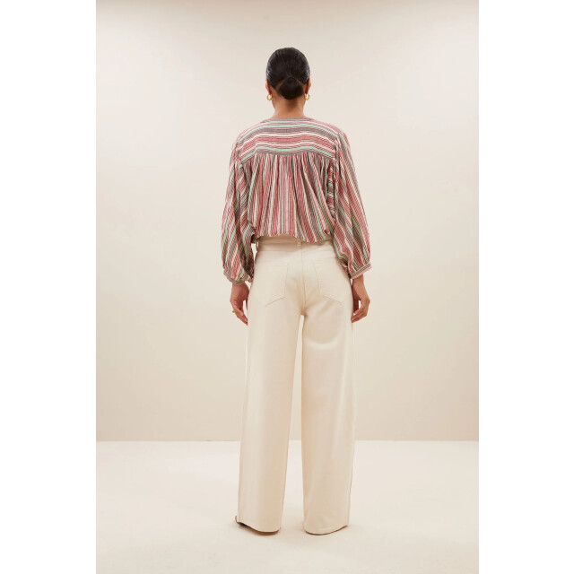By-Bar Amsterdam 25112050 becky multi stripe athia blouse 25112050 becky multi stripe athia blouse large