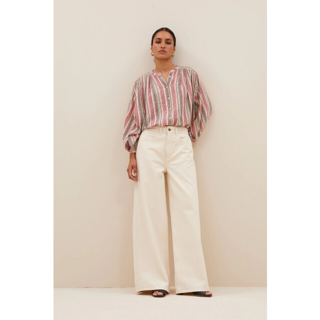 By-Bar Amsterdam 25112050 becky multi stripe athia blouse 25112050 becky multi stripe athia blouse large