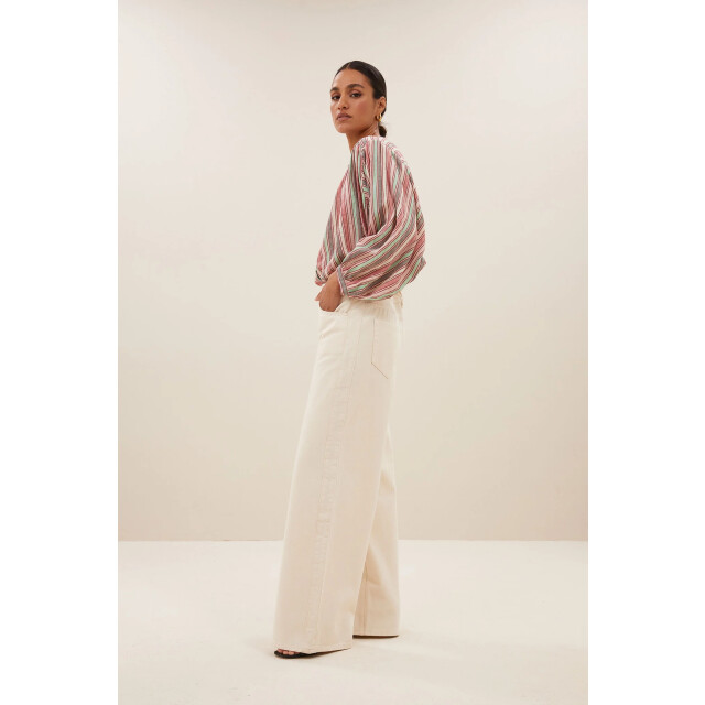 By-Bar Amsterdam 25112050 becky multi stripe athia blouse 25112050 becky multi stripe athia blouse large