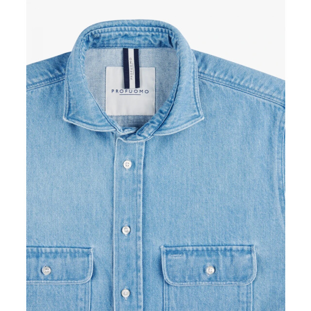 Profuomo Ppwf10007a 4 heren western   overshirt -  profu 4/PPWF10007A large