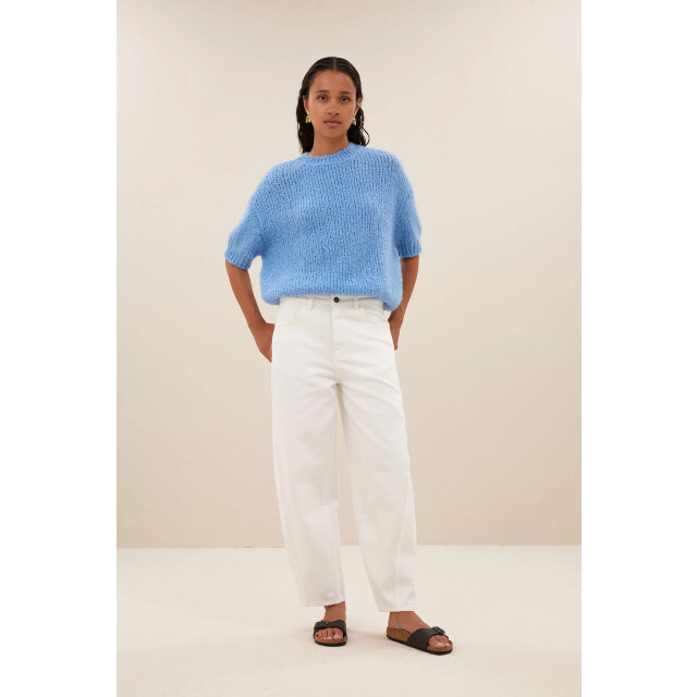 By-Bar Amsterdam 25118036 begum white pants 25118036 begum white pants large