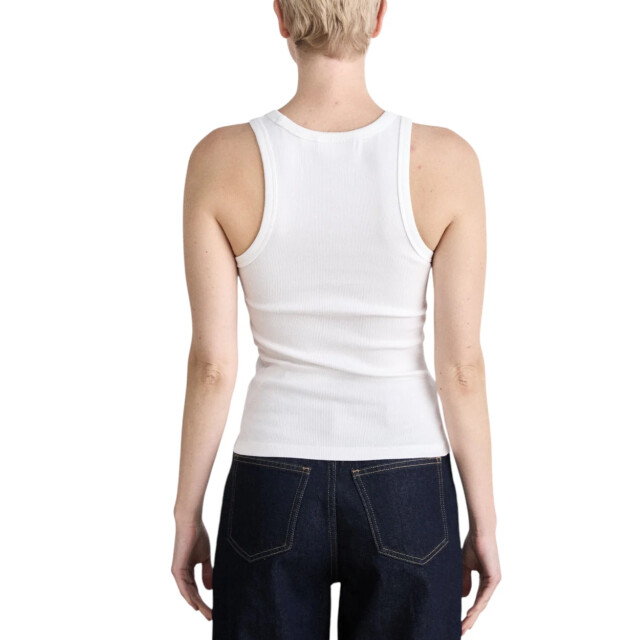 Calvin Klein Label tank top Calvin Klein Jeans Wit Label Tank Top large