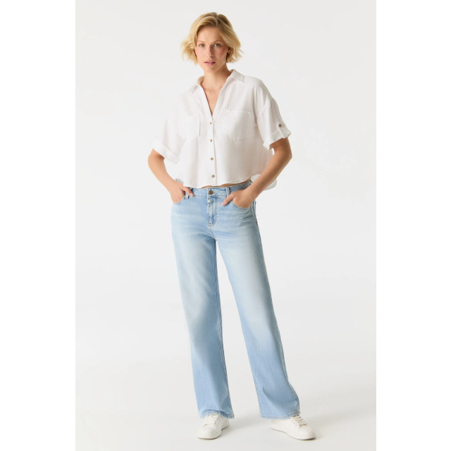 Cup of Joe Nova wide straight jeans light blue COJ Nova LightBlue large