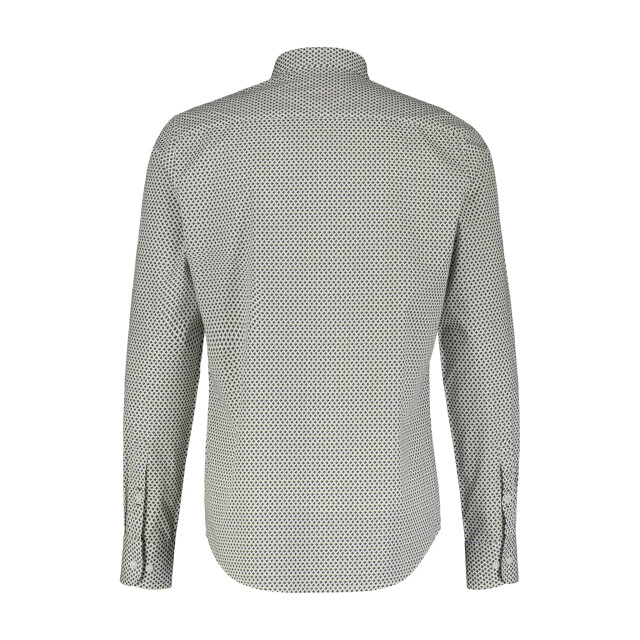 Lerros Heren overhemd 24d1488 612 sage green Lerros overhemd 24D1488 612SageGreen large