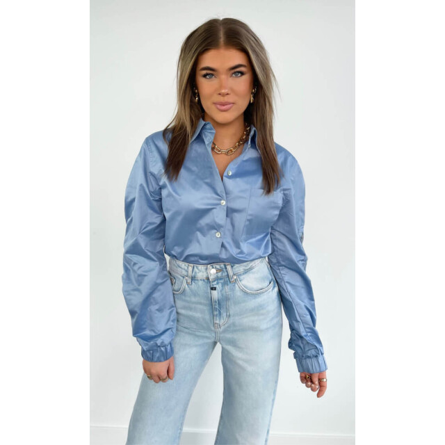 Nukus Quirine blouse blue quirine blouse blue large